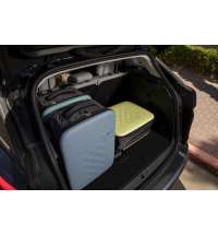 Чемодан складной Rollink Vega II 55x40x20 см, 2 колеса, бирюзовый