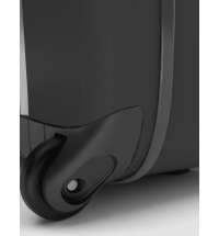 Чемодан складной Rollink Vega II 55x40x20 см, 2 колеса, черный