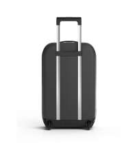 Чемодан складной Rollink Vega II 55x40x20 см, 2 колеса, черный