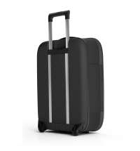 Чемодан складной Rollink Vega II 55x40x20 см, 2 колеса, черный