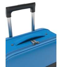 Чемодан складной Rollink Aura 55x40x20 см, 2 колеса, синий