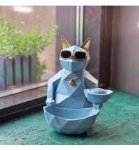 Статуэтка хранитель Кот фантазер, небесный