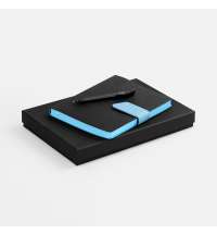 Набор Boom, черный с голубом