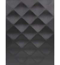 Чемодан складной Rollink Earth 55x40x20 см, 2 колеса, черный/оранжевый