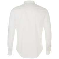 Рубашка мужская BECKER MEN, белая с темно-синим