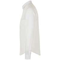 Рубашка мужская BECKER MEN, белая с темно-синим