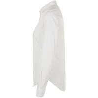 Рубашка женская BECKER WOMEN, белая с темно-синим