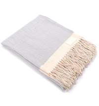 Плед акриловый WINTER, серый