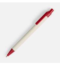 Ручка шариковая MilkMake, красная