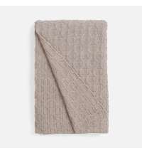 Плед Braidera, бежевый меланж