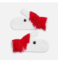 Варежки «Игогошки», с красной гривой