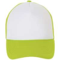 Бейсболка BUBBLE, зеленый неон с белым