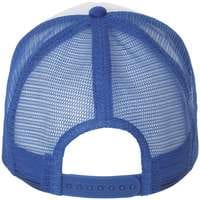 Бейсболка BUBBLE, синяя с белым