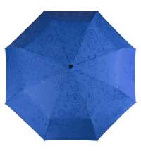 Складной зонт Magic с проявляющимся рисунком, синий