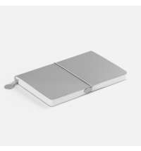 Ежедневник Waltz, недатированный, серебристый