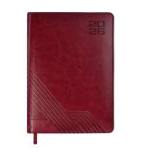 Ежедневник Faro, датированный, бордовый
