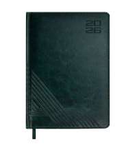 Ежедневник Faro, датированный, темно-зеленый