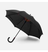 Зонт-трость Hidecolor с цветными спицами, оранжевый