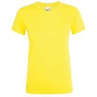 Футболка женская REGENT WOMEN, лимонно-желтая