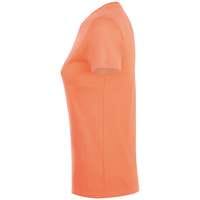 Футболка женская REGENT WOMEN, оранжевая (абрикосовая)