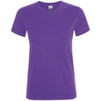 Футболка женская REGENT WOMEN, темно-фиолетовая