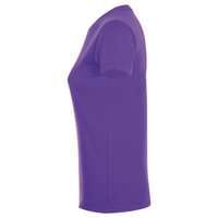 Футболка женская REGENT WOMEN, темно-фиолетовая