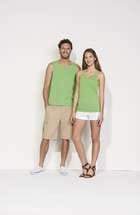 Майка женская JUSTIN WOMEN, черная