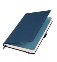 Ежедневник Alpha недатированный, синий/голубой