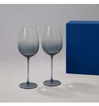 Подарочный набор 2 бокала для вина Mancera в синей коробке