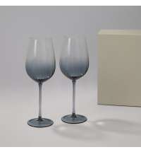 Подарочный набор 2 бокала для вина Mancera в серой коробке