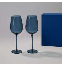 Подарочный набор 2 бокала для вина Toscana в синей коробке