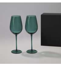 Подарочный набор 2 бокала для вина Capri в черной коробке