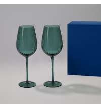 Подарочный набор 2 бокала для вина Capri в синей коробке