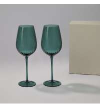 Подарочный набор 2 бокала для вина Capri в серой коробке