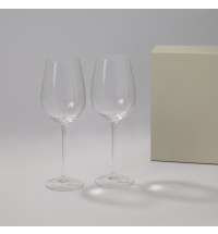 Подарочный набор 2 бокала для вина Blanche в серой коробке