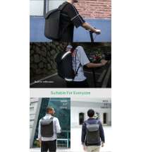 Рюкзак KORIN ClickPack X 45х32х15,5 см, с клапаном, черный