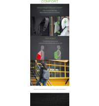 Рюкзак KORIN ClickPack Pro 46х34х16 см, комбинированный черный/серый