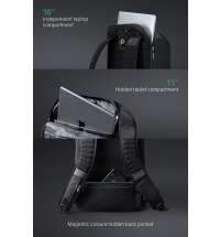 Рюкзак KORIN FlipPack 47х30х17 см, черный