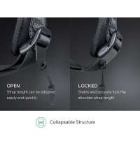 Рюкзак KORIN FlipPack 47х30х17 см, зеленый/черный