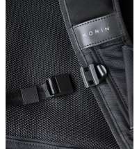 Рюкзак KORIN FlipPack 47х30х17 см, зеленый/черный