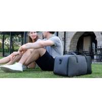 Дорожная сумка KORIN FlexPack Go 53х23х26 см, темно-серая