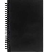 Ежедневник Notera Maxi, недатированный, черный