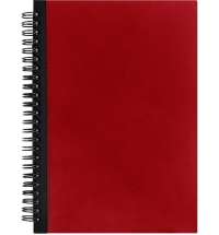 Ежедневник Notera Maxi, недатированный, красный