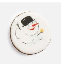 Печенье имбирное «Снеговик»