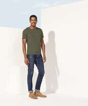 Футболка мужская MARVIN, темно-синяя