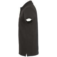 Рубашка поло мужская PHOENIX MEN, черный меланж