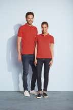 Рубашка поло женская PHOENIX WOMEN, серый меланж