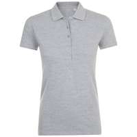Рубашка поло женская PHOENIX WOMEN, серый меланж