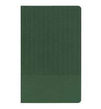 Ежедневник Knit, недатированный, зеленый