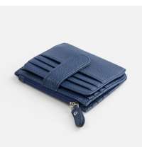 Картхолдер на молнии Unison, синий